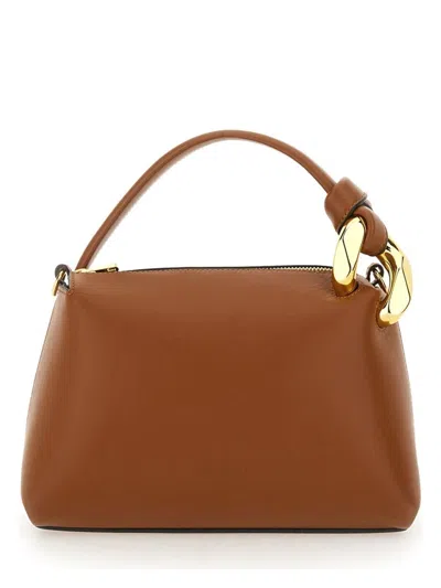 Jw Anderson Jwa Corner Bag In Buff