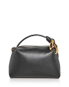 Jw Anderson Small Jwa Corner Leather Crossbody Bag In Black
