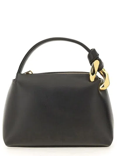 Jw Anderson "jwa Corner" Bag Unisex In Black