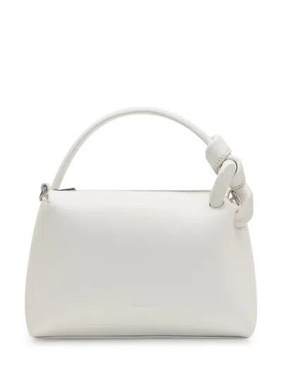 Jw Anderson Jwa Corner Small Handbag In Off White