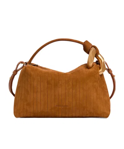 JW ANDERSON JWA CORNER SUEDE TOTE BAG