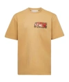 Jw Anderson Jwa Lace Trim T-shirt In Nude