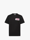 Jw Anderson Jwa Lace Trim T-shirt In Black