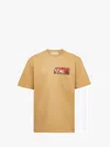 Jw Anderson Jwa Lace Trim T-shirt In Neutrals