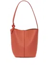 Jw Anderson J.w. Anderson The Jwa Corner Small Bucket In Orange