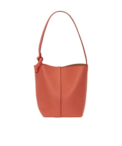 Jw Anderson J.w. Anderson The Jwa Corner Small Bucket In Orange