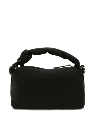 Jw Anderson Jwa Puffy Corner Tote Bag In Black