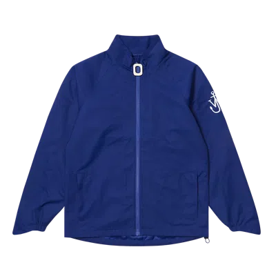Jw Anderson Jwa Puller Nylon Zipped Track Jacket Blue