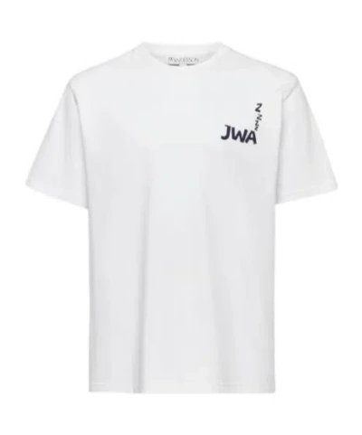 JW ANDERSON JW ANDERSON JWA SLOGAN-PRINT JERSEY T-SHIRT