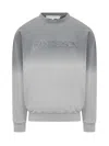 Jw Anderson Gray Embroidered-logo Gradient Sweatshirt