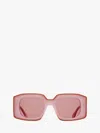 Jw Anderson Jwa01-bumper Sunglasses In Pink