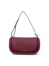 Jw Anderson Burgundy Bumper 15 Womens Shoulder Bag In Red