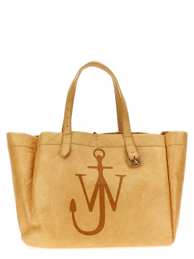 Jw Anderson J.w.anderson 'belt Tote' Large Shopping Bag In Beige