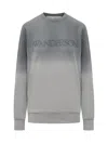 Jw Anderson J.w. Anderson Logo Gradient Sweat In Grey