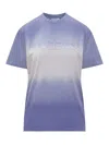 Jw Anderson Gradient T-shirt In Purple