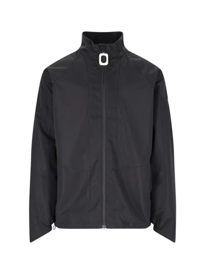 Jw Anderson Jwa Puller Oversized Bomber Jacket In Black