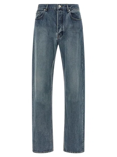 Jw Anderson J.w.anderson Japanese Cotton Denim Jeans In Blue