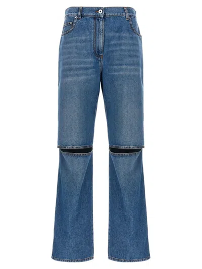 Jw Anderson J.w. Anderson Jeans In Light Blue