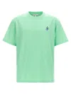 Jw Anderson J. W. Anderson Anchor Embroidery T-shirt Spearment In Green