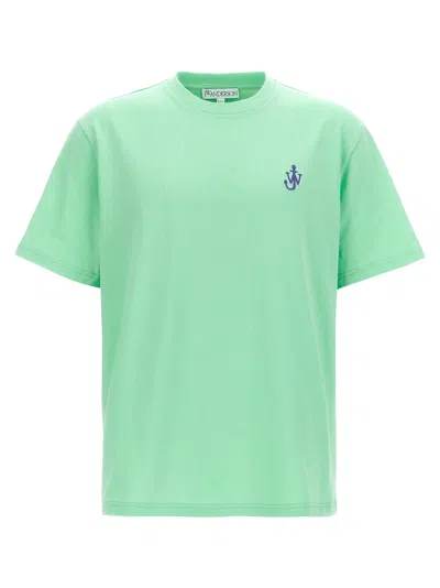 JW ANDERSON J.W.ANDERSON MEN 'ANCHOR EMBROIDERY' T-SHIRT