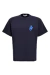 Jw Anderson J.w.anderson Men Anchor T-shirt In Blue