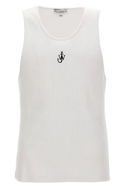 Jw Anderson J.w. Anderson Anchor Tank Top In White