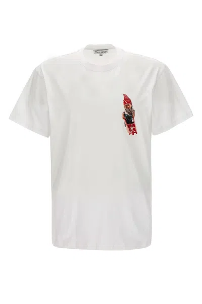Jw Anderson J.w.anderson Men 'gnome' T-shirt In White