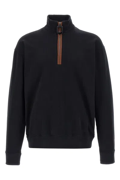 JW ANDERSON J.W.ANDERSON MEN HALF ZIP SWEATSHIRT