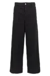 Jw Anderson J.w.anderson 'high Weist Wide Leg' Pants In Black