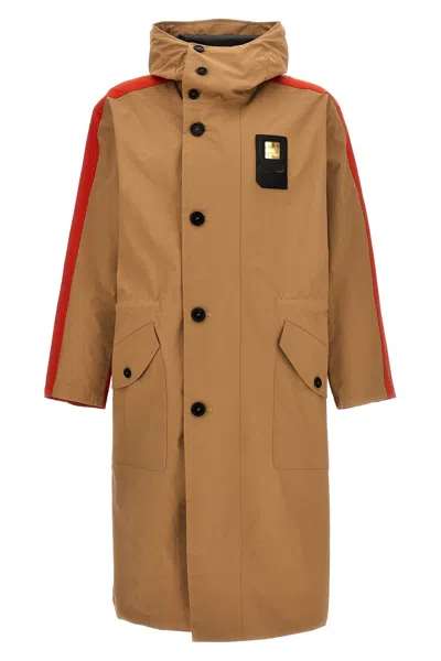 Jw Anderson J.w. Anderson Long Parka In Multicolor