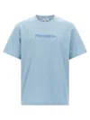 Jw Anderson J.w.anderson Men Three-dimensional Logo T-shirt In Blue