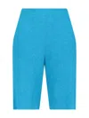 Jw Anderson Straight Leg Trousers Elastic Waistband In Blue