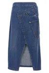 Jw Anderson J.w.anderson 'twisted Midi' Skirt