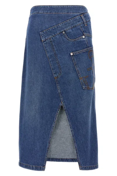 Jw Anderson J.w.anderson 'twisted Midi' Skirt