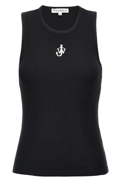 JW ANDERSON J.W.ANDERSON WOMEN 'ANCHOR EMBROIDERY' TOP