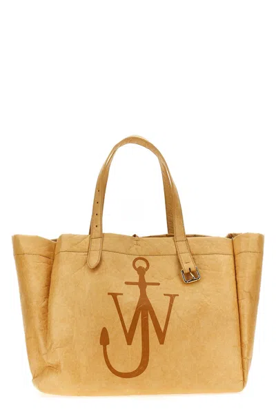 Jw Anderson J.w.anderson 'belt Tote' Large Shopping Bag In Beige