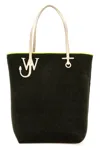 Jw Anderson Green Tall Anchor Tote In Green