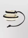 Jw Anderson Keyrings With Charm Detail And Crochet Design