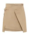 Jw Anderson J.w. Anderson Kite Mini Skirt In Nude