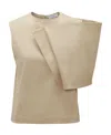 Jw Anderson Sleeveless Kite Top In Nude