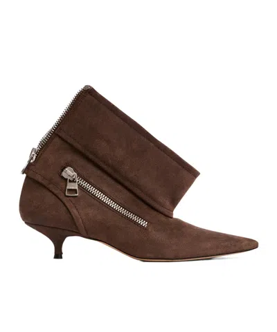 JW ANDERSON KITTEN HEEL ANKLE BOOTS