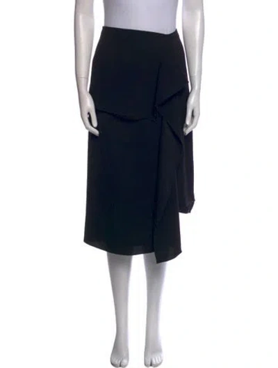 Pre-owned Jw Anderson Knee-length Skirt In Black