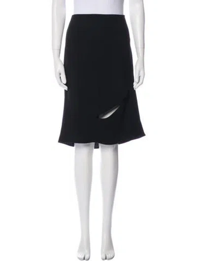 Pre-owned Jw Anderson Knee-length Skirt In Black