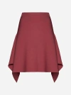 Jw Anderson Square-hem Skirt In Pink