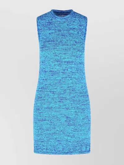 JW ANDERSON KNIT TEXTURE MINI LENGTH DRESS