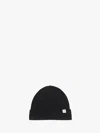 Jw Anderson Knitted Beanie Hat In Black