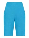 Jw Anderson Straight Leg Trousers Elastic Waistband In Blue