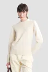 Jw Anderson Knitwear In Beige Wool In Neutral