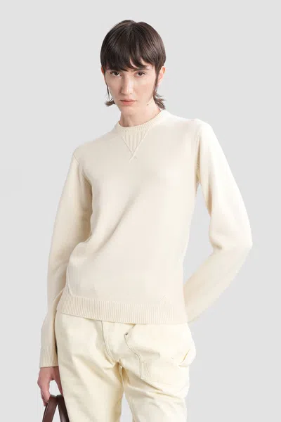 Jw Anderson Knitwear In Beige Wool In Neutral