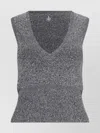 Jw Anderson Knitwear Lace Trim V-neck Sleeveless